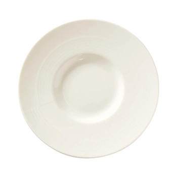 Talerz prezentacyjny porcelanowy CREMA - 31,8 cm | FINE DINE 770375