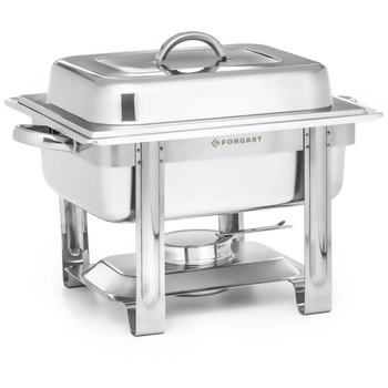 Podgrzewacz stołowy na paliwo 4 l GN 1/2 | FORGAST FG03114