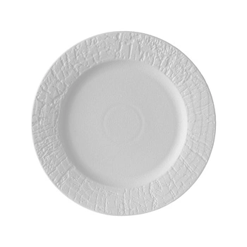 Talerz porcelanowy z rantem NORDIC - 21 cm | FINE DINE 767269