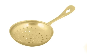 Sito barmańskie Julep, kolor złoto vintage, śr. 8 cm | AMBITION 126653