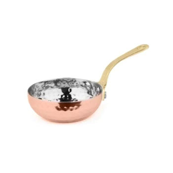 Patelnia do serwowania, kolor miedź młotkowana, poj. 80 ml | AMBITION 126604