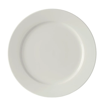 Talerz porcelanowy płytki Pure - 27 cm | FINE DINE 763032
