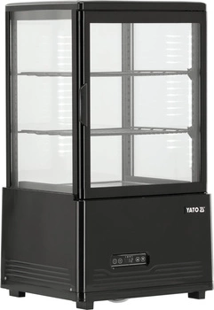 Witryna chłodnicza 59 l czarna | YATO YG-05050