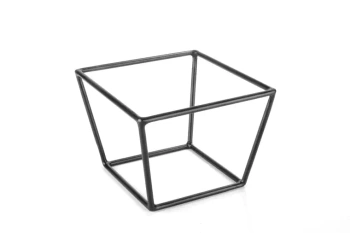 Podstawa bufetowa, trapezowa czarny mat, 12.8x13x17.7 cm, Charms | AMBITION 126684