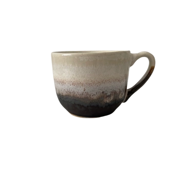 Filiżanka Bel 280 ml ze spodkiem 15 cm Still Cristall dolomit | KERA CERAMIKA 2.3.4.DOLOMIT