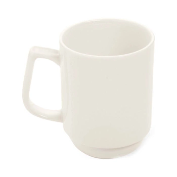 Kubek sztaplowany porcelanowy CREMA - 250 ml | FINE DINE 770429