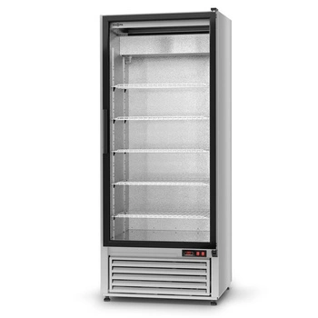 Szafa chłodnicza przeszklona przyścienna | RAPA SCh-S 725 NZ/W