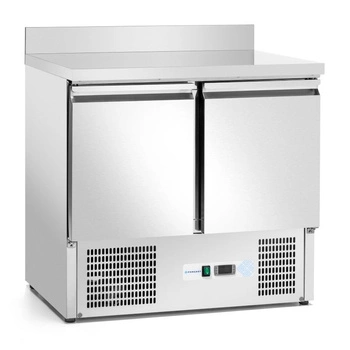 Stół chłodniczy 2-drzwiowy 257 l, z agregatem dolnym | FORGAST FG07002
