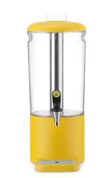 Dyspenser do soków, UNIQ, designed by Robert Bronwasser, 8L, żółty, 318x216x(H)532m | HENDI 425039