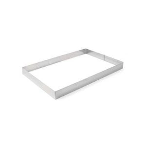 Rant piekarniczo-cukierniczy prostokątny 58.5x38.5 cm | HENDI 512425