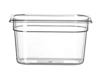 Pojemnik GN 1/4 gł. 20 cm z poliwęglanu | HENDI 861608