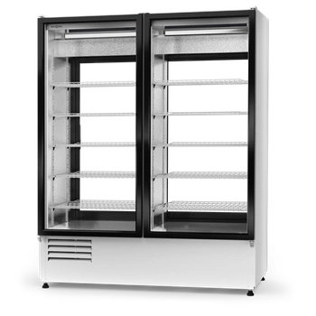 Szafa chłodnicza przeszklona przelotowa | RAPA SCh-2SR 1200