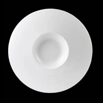 Talerz prezentacyjny porcelanowy FLOAT - 30,5 cm | STEELITE 9001c602