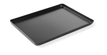 Taca cukiernicza czarna ekspozycyjna 40x30 cm | HENDI 808535