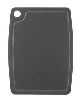 Deska do krojenia z włókna drzewnego czarna 37x27,5 cm | HENDI 505762