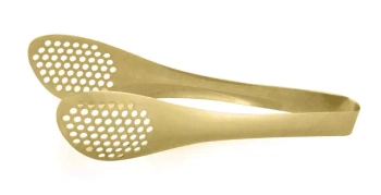 Szczypce perforowane, złoto vintage, 22.5 cm | AMBITION 126661
