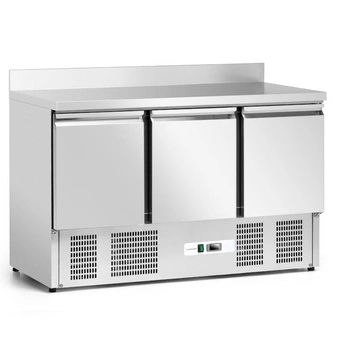 Stół chłodniczy 3-drzwiowy 400 l, z agregatem dolnym | FORGAST FG07003