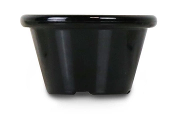Miseczka Ramekin 45 ml czarna - zestaw 12 szt. | HENDI 565605