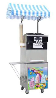 Maszyna do lodów włoskich 2x13 l 2 smaki + mix | RESTO QUALITY RQMG33B