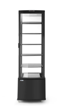 Witryna chłodnicza 280 l czarna | ARKTIC 233290