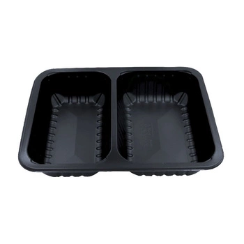 Pojemniki obiadowe do dań na wynos 2-komorowe 22,7x17,8x4 cm - 320 szt. | GUILLIN MAPCOR2C22740DC