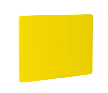 Deska z polietylenu HACCP żółta, 60 x 40 cm | HENDI 827154