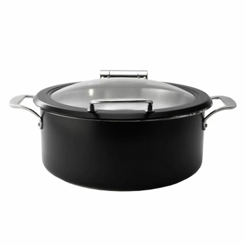 Podgrzewacz bufetowy - czarny | VERLO V-1104-01