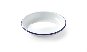 Talerz głęboki emaliowany - śr. 20 cm | HENDI 621257