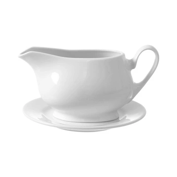 Sosjerka porcelanowa BIANCO - 400 ml | FINE DINE 799185
