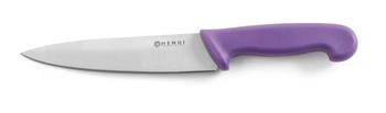 Nóż HACCP kucharski fioletowy | HENDI 842676