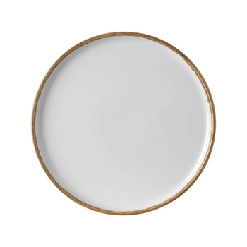 Talerz porcelanowy płytki, z wysokim rantem, Vanilla - 30 cm | FINE DINE 789285