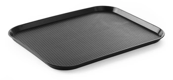 Taca z polipropylenu czarna 35x45 cm | HENDI 878859