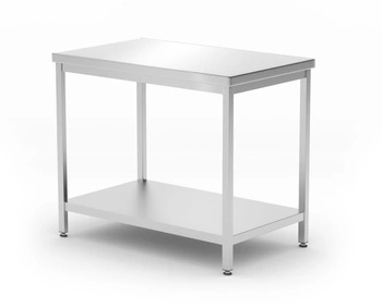 Stół roboczy centralny z półką | HENDI 811511