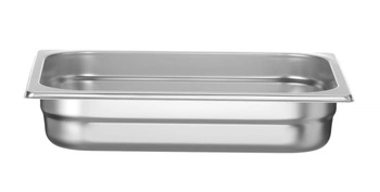 Pojemnik GN 1/2 gł. 6,5 cm ze stali nierdzewnej PROFI LINE | HENDI 801437