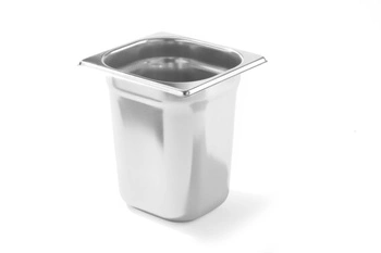Pojemnik GN 1/6 gł. 20 cm ze stali nierdzewnej PROFI LINE | HENDI 801703