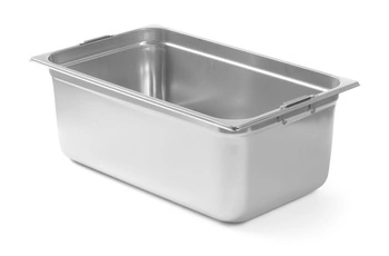 Pojemnik GN 1/1 gł. 20 cm z chowanymi uchwytami PROFI LINE | HENDI 803202