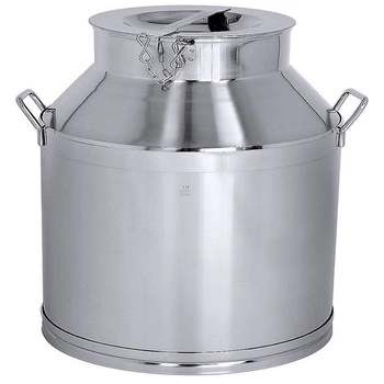 Bańka z pokrywą 50 l, stal nierdzewna, wysokość 65 cm | CONTACTO 3010/050