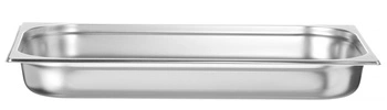 Pojemnik GN 1/1 gł. 6,5 cm ze stali nierdzewnej BUDGET LINE | HENDI 800126