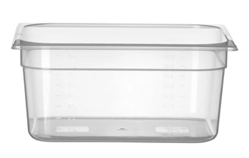 Pojemnik GN 1/2 gł. 15 cm z polipropylenu Profi Line | HENDI 880111