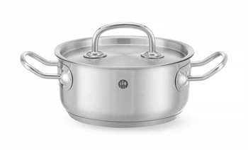 Garnek ze stali nierdzewnej niski - poj. 1.5 l Kitchen Line | HENDI 836002