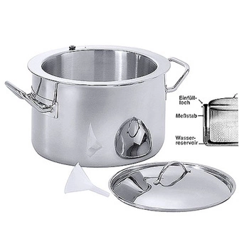 Garnek z pokrywką do sosów 3L, średnica 18 cm | CONTACTO 2017/003