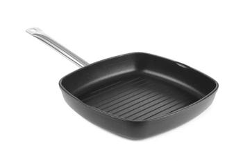 Patelnia PROFI LINE powklekana tytanem grillowa | HENDI 629802