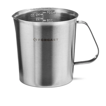 Dzbanek miarka ze stali nierdzewnej, 700 ml | FORGAST FG11026