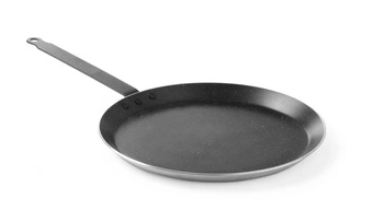 Patelnia aluminiowa do naleśników z powłoką nieprzywierającą śr. 32 cm | HENDI 627686