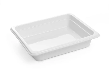 Pojemnik GN 1/2, gł. 6,5 cm porcelanowy biały | FINE DINE 783016