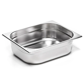 Pojemnik GN 1/2 gł. 10 cm eko ze stali nierdzewnej | FORGAST FG06210