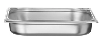 Pojemnik GN 2/3 gł. 6,5 cm ze stali nierdzewnej KITCHEN LINE perforowany | HENDI 807224