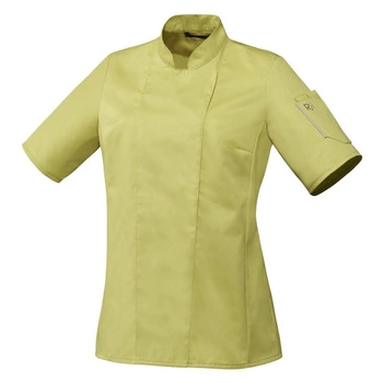Bluza kucharska Unera pistacja krótki rękaw XXL | ROBUR U-UN-PTS-XXL
