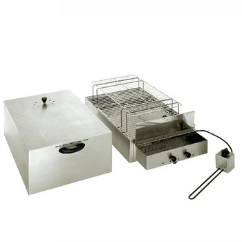 Wędzarka 2-poziomowa, 21 kg, 71.5x41.5x36 cm | ROLLER GRILL FM4