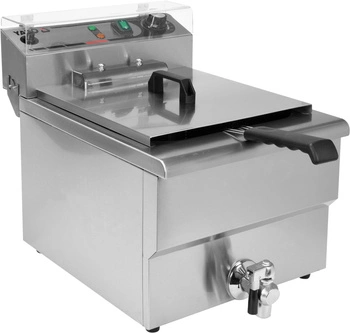 Frytownica elektryczna z kranem spustowym 12 l | YATO YG-04630